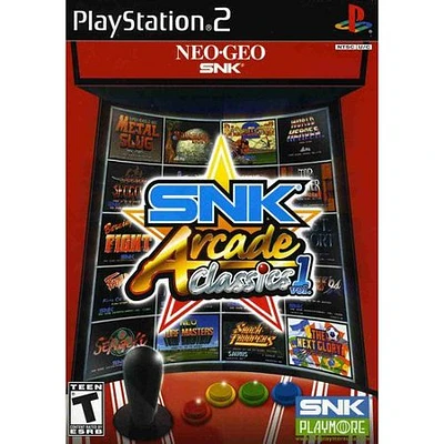 SNK ARCADE CLASSICS:V01 - Playstation 2 - USED