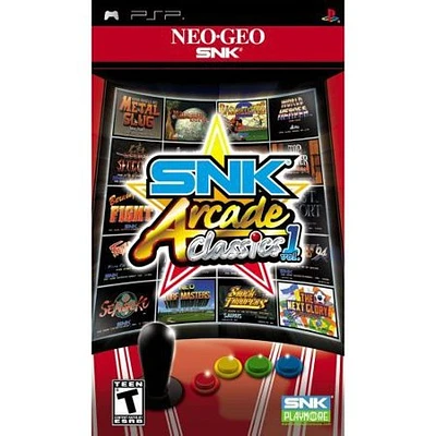 SNK ARCADE CLASSICS:V01 - PSP - USED