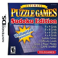 ULTIMATE PUZZLE GAMES:SUDOKU - Nintendo DS - USED