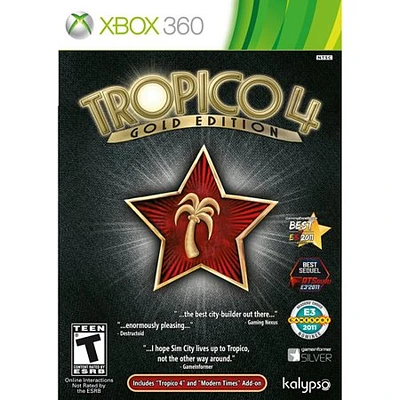 TROPICO 4:GOLD ED - Xbox 360 - USED