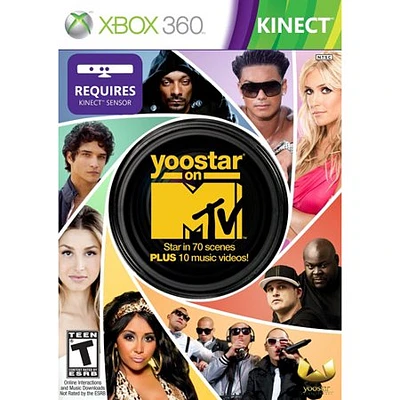 YOOSTAR ON MTV - Xbox 360 (Kinect) - USED