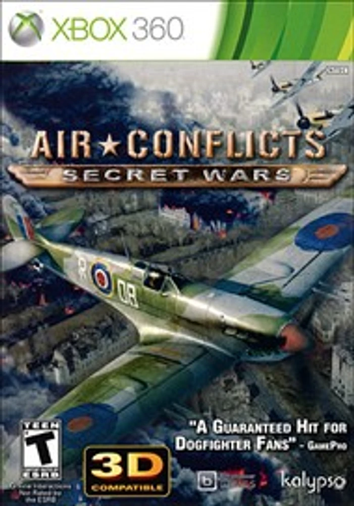 AIR CONFLICTS:SECRET WARS - Xbox 360 - USED