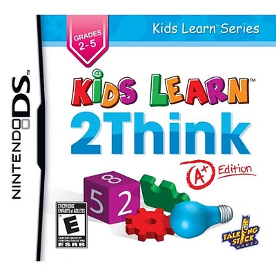 KIDS LEARN TO THIN:A+ EDITION - Nintendo DS - USED