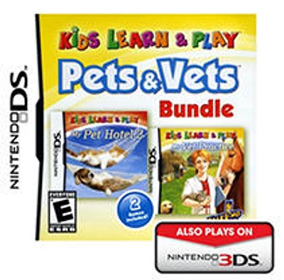 KIDS LEARN AND PLAY:PET & VETS - Nintendo DS - USED