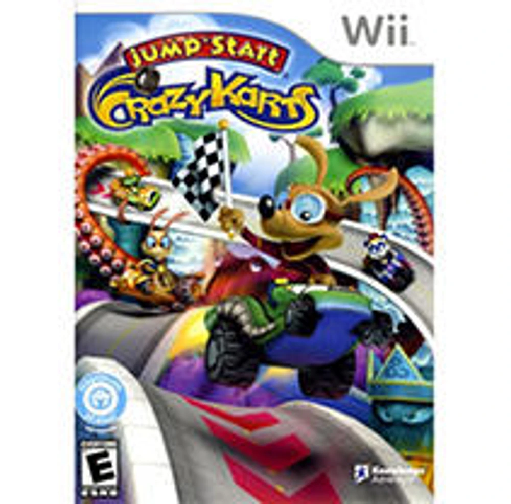 JUMP START CRAZY KARTS - Nintendo Wii Wii - USED