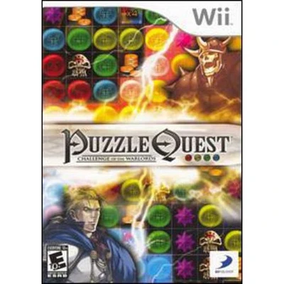 PUZZLE QUEST:CHALLENGE OF THE - Nintendo Wii Wii - USED