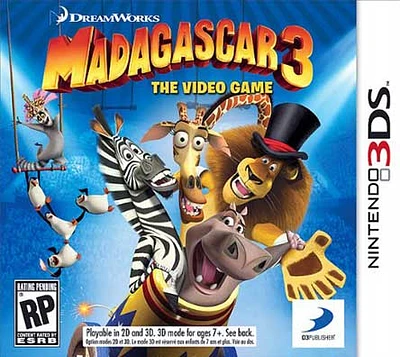 MADAGASCAR 3 - Nintendo 3DS - USED