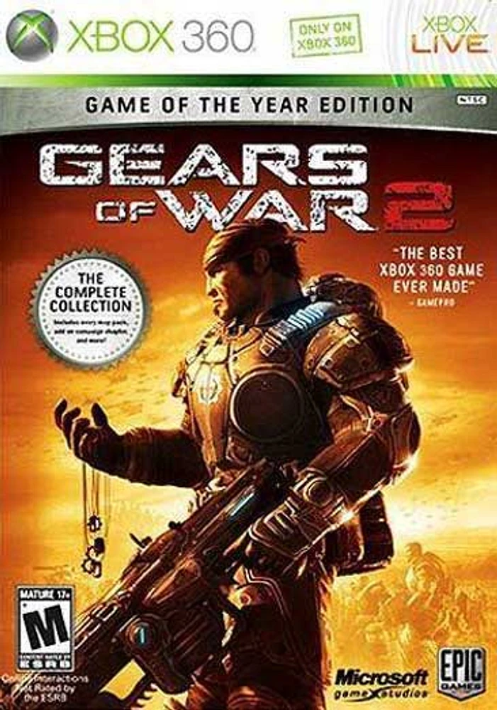 GEARS OF WAR 2:GOTY ED - Xbox 360 - USED