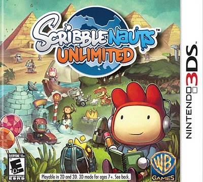 SCRIBBLENAUTS UNLIMITED - Nintendo 3DS - USED