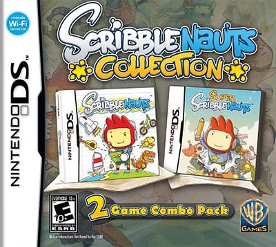 SCRIBBLENAUTS COLL COMBO PK - Nintendo DS - USED