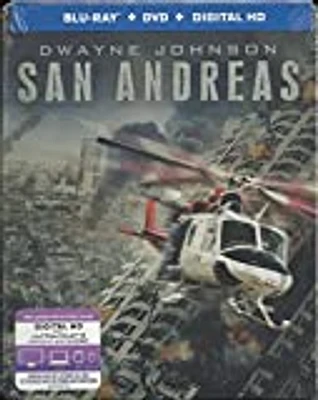 SAN ANDREAS (STEELBOOK/BR/DVD) - USED