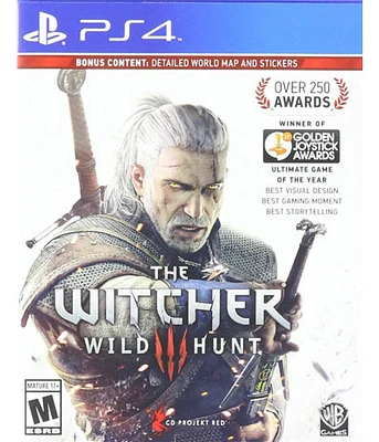 Witcher : Wild Hunt (new pkg) - Playstation 4 - USED