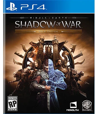 MIDDLE EARTH:SHADOW OF WAR:GOL - Playstation 4 - USED