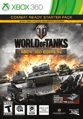 WORLD OF TANKS - Xbox 360 - USED
