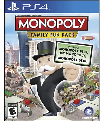 MONOPOLY FAMILY FUN PACK - Playstation 4 - USED