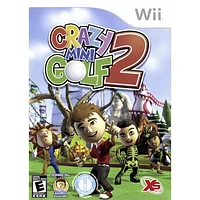 CRAZY MINI GOLF 2 - Nintendo Wii Wii - USED