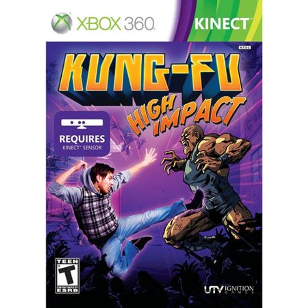 KUNG FU HIGH IMPACT - Xbox 360 - USED