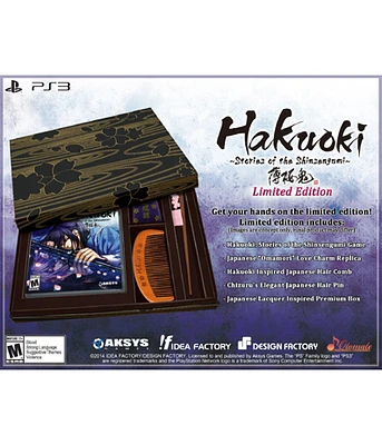 Hakuoki: Stories of the Shinsengumi Collectors Edition - Playstation 3 - USED