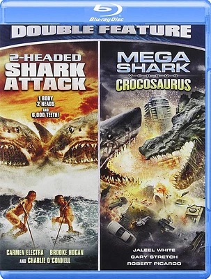 2 Headed Shark Attack / Mega Shark vs. Crocosaurus - USED