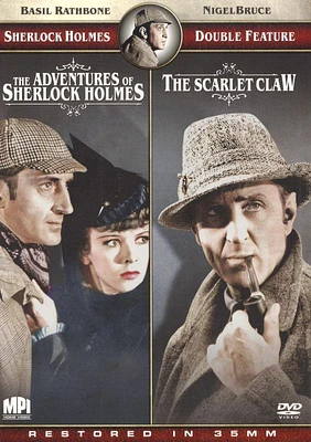 Sherlock Holmes: Adventures of Sherlock Holmes / Scarlet Claw - USED