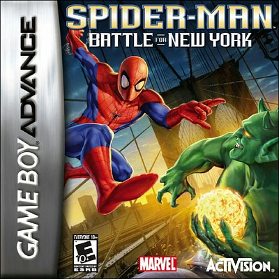 SPIDER-MAN:BATTLE FOR NY - Game Boy Advanced - USED