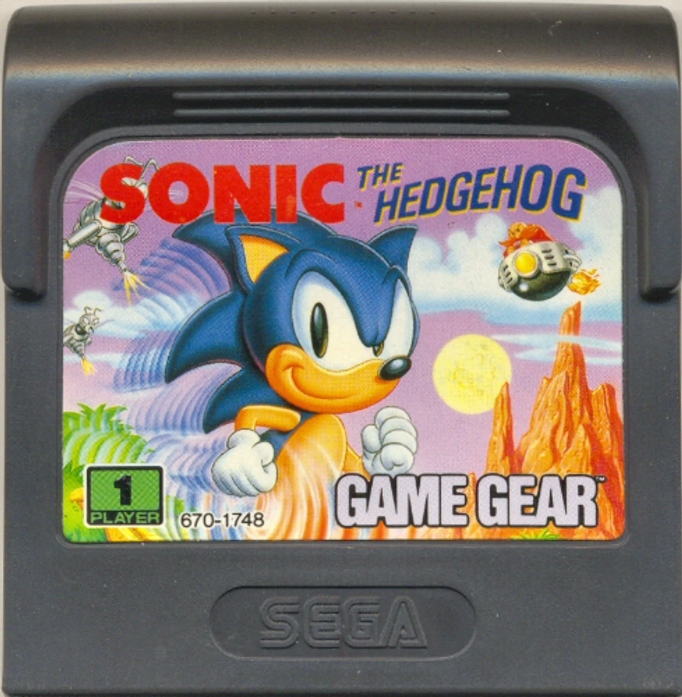 SONIC THE HEDGEHOG - Sega Game Gear - USED