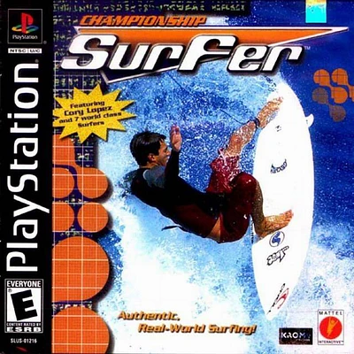 CHAMPIONSHIP SURFER - Playstation (PS1) - USED