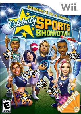 CELEBRITY SPORTS SHOWDOWN - Nintendo Wii Wii - USED