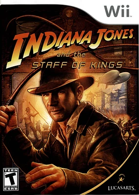 INDIANA JONES:STAFF OF KINGS - Nintendo Wii Wii - USED