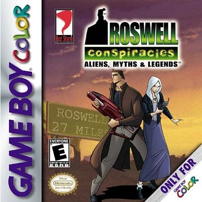 ROSWELL CONSPIRACIES: ALIENS - Game Boy Color - USED
