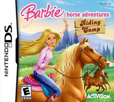 BARBIE HORSE ADVENTURES:RIDING - Nintendo DS - USED