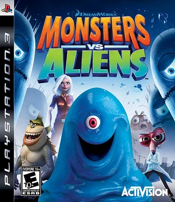 MONSTERS VS ALIENS - Playstation 3 - USED