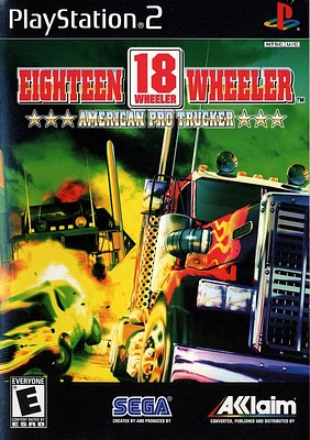 18 WHEELER:AMERICAN PRO TRUCK - Playstation 2 - USED