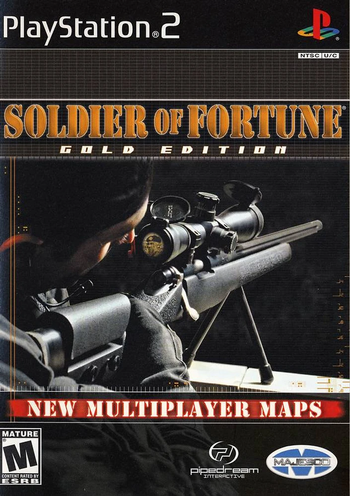 SOLDIER OF FORTUNE:GOLD ED - Playstation 2 - USED