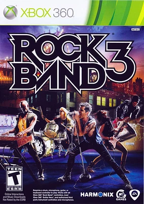 ROCK BAND 3 - Xbox 360 - USED