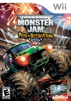 MONSTER JAM:PATH OF DESTRUCTIO - Nintendo Wii Wii - USED