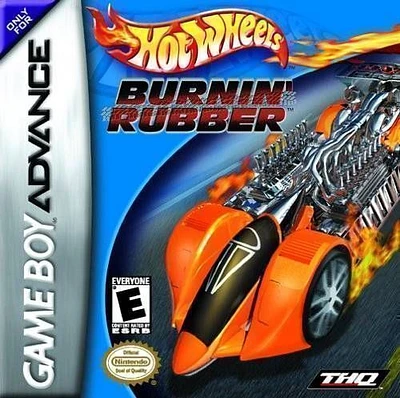 HOT WHEELS:BURNIN RUBBER - Game Boy Advanced - USED