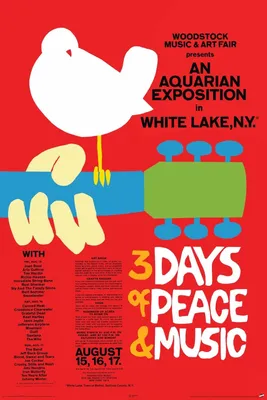 Woodstock - Concert Poster