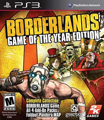 BORDERLANDS:GOTY ED - Playstation 3 - USED