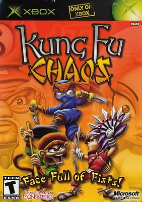 KUNG FU CHAOS - Xbox - USED