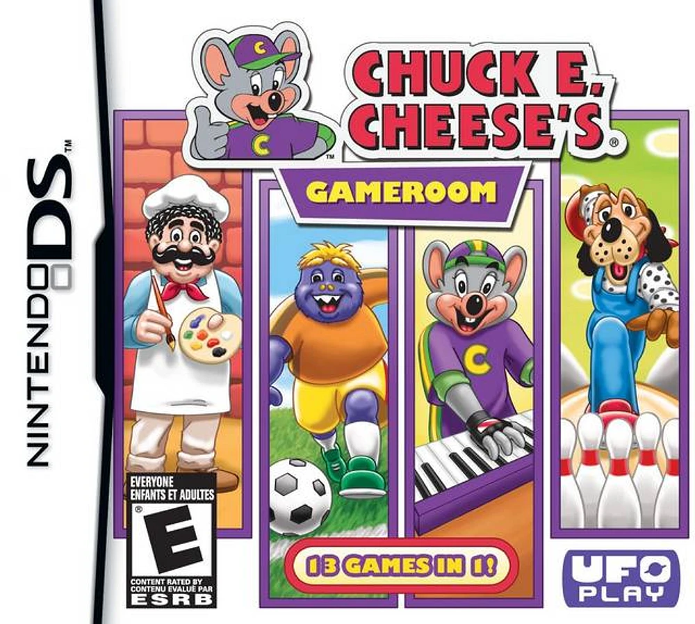 CHUCK E CHEESES GAMEROOM - Nintendo DS - USED