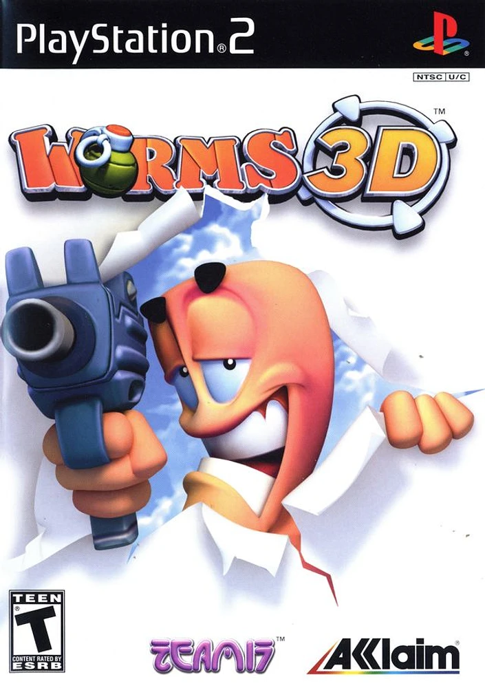 WORMS 3D - Playstation 2 - USED