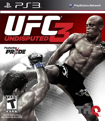 UFC UNDISPUTED 3 - Playstation 3 - USED