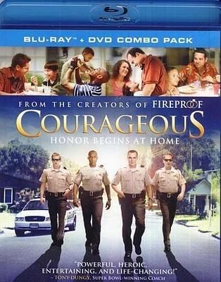 COURAGEOUS (BR/DVD) - USED