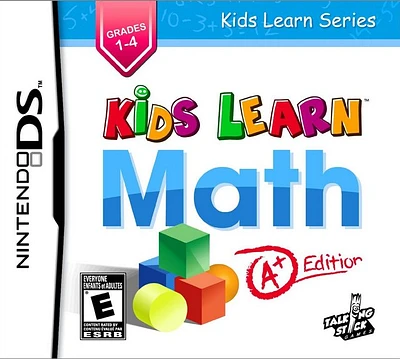KIDS LEARN MATH:A+ EDITION - Nintendo DS - USED