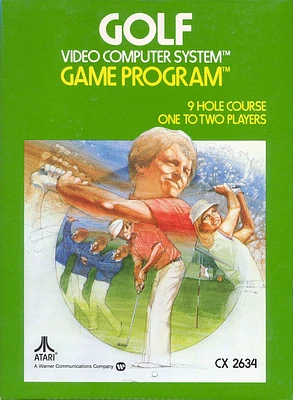 GOLF - Atari 2600 - USED