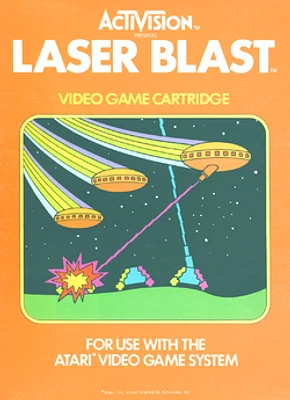 LASER BLAST - Atari 2600 - USED