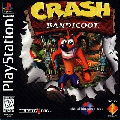 CRASH BANDICOOT - Playstation (PS1) - USED