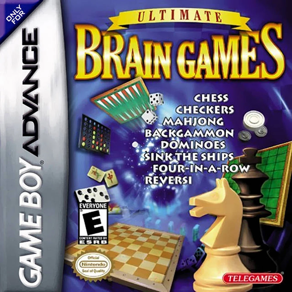 ULTIMATE BRAIN GAMES - Game Boy Advanced - USED