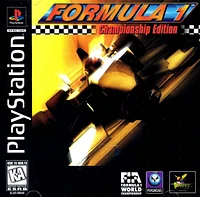 FORMULA 1:CHAMPIONSHIP ED - Playstation (PS1) - USED